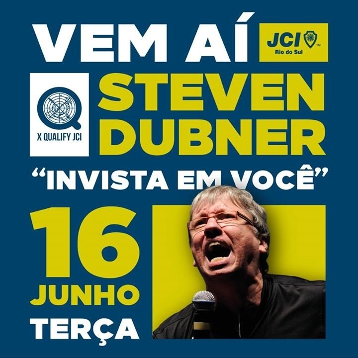 Palestra com Steven Dubner