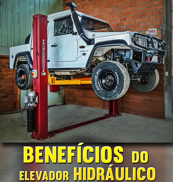 Benefícios do Elevador Hidráulico 4200 kg.